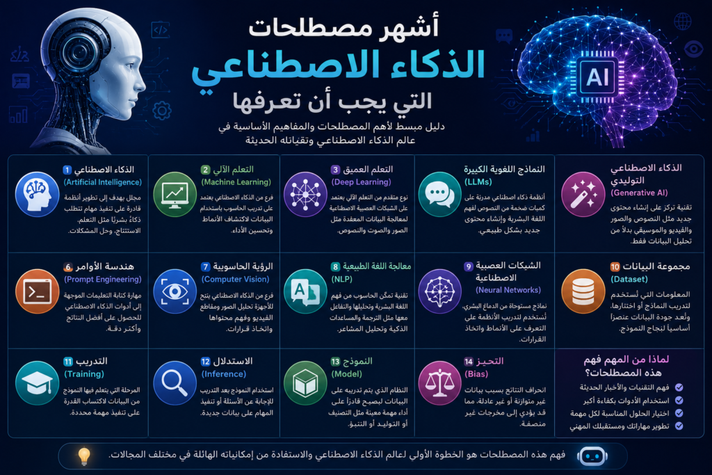 مصطلحات الذكاء الاصطناعي