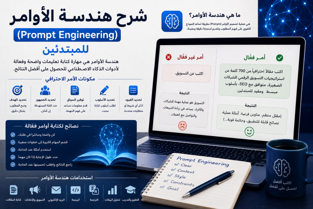 شرح هندسة الأوامر
